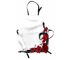 Poppy Bouquet Apron