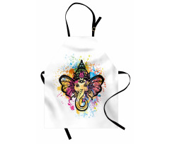 Mandala Animal Portraits Apron