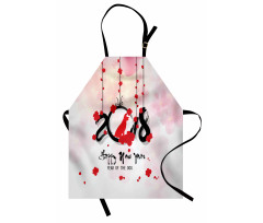 Brush Blossom Apron