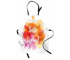 Hello Spring Apron