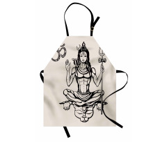 South Asian Figure Apron