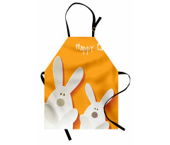 Happy Easter Bunnies Apron