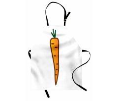 Carrot Drawing Apron