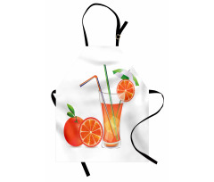 Orange Juice Glass Apron