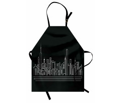 Abstract Town Apron