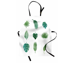 Tropical Tree Foliage Apron