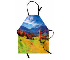 Alpine Mountain Design Apron