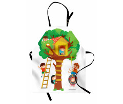 Boys Girl in a Tree House Apron