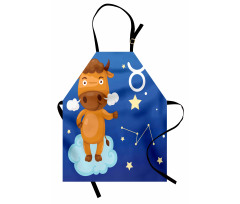 Bull on a Cloud Apron