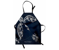 Bow Arrow Motif Apron