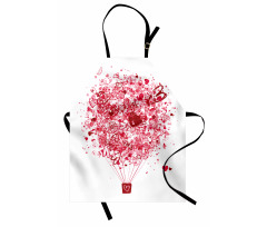 Love is in the Air Balloon Apron