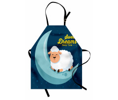 Night Sky Sheep Apron