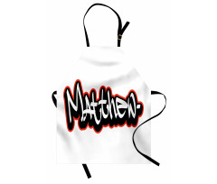 Hip-hop Street Art Name Apron