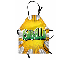 American Birth Name Apron