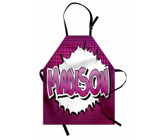 Girls Birthday Cartoon Apron