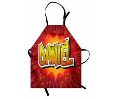 Stars American Boys Name Apron