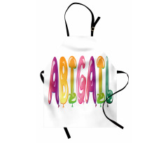 Father's Joy Girl Name Apron