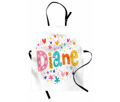 Baby Girl Name Apron