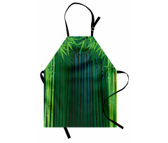 Green Leafy Branches Apron