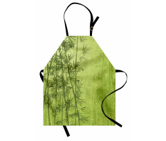 Green Bamboo Growth Apron