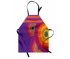 Colorful Mandala Motif Apron