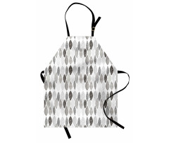 Abstract Leaves Art Apron