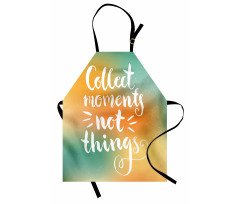 Romantic Saying Design Apron