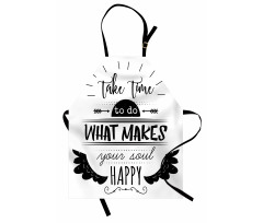 Do What Makes You Happy Apron