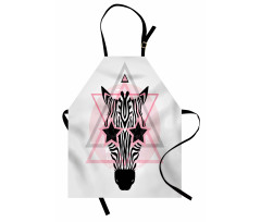 Hipster Star Eyes Apron