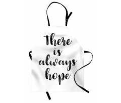 Hand Lettering Slogan Apron