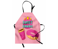 Kawaii Donut Coffee Apron