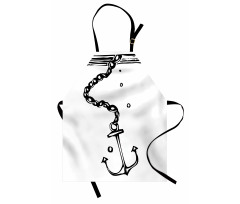 Nautical Chains Image Apron