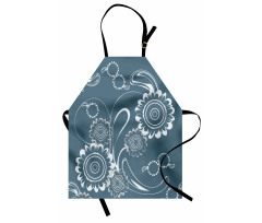 Romantic Blossom Petals Apron