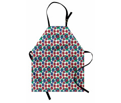 Ripe Juicy Fruit Pattern Apron