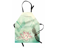 Exotic Lily Dragonflies Apron