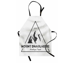 Dhaulagiri in Himalayas Apron