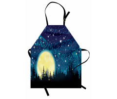 Moon over Forest Apron