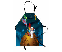 Human Alien Friends Apron