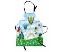 Spring Field Fantasy Apron