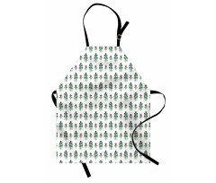 Violet Blossom Botany Apron