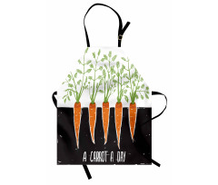 Growing Carrots Apron