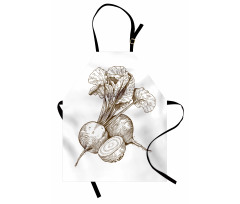 Vintage Beet Apron