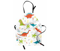 Prehistoric Wildlife Apron