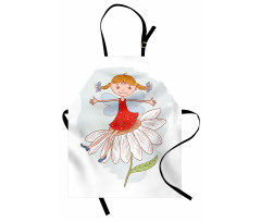 Ginger Haired Girl Apron