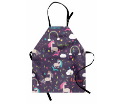 Unicorn Happy Day Apron