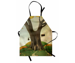 Cosy Tree Tunk Autumn Apron