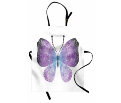 Pointillist Butterfly Apron
