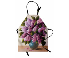 Lilac Bouquet Artwork Apron