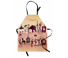 Oriental Fantasy Theme Apron