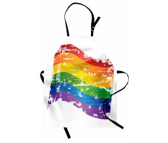 Gay Pride Flag Apron